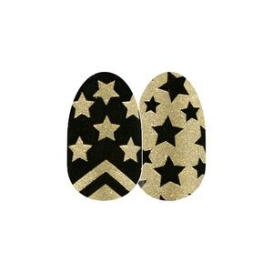 Color Street SALUTE TO YOU Black & Gold Veteran & Military Awareness Stars